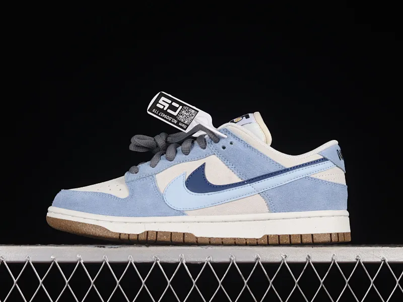 All categories Nk SB Dunk series Nk SB Dunk Low low-top sneakers Nk SB Dunk Low "85" coconut milk blue SB low-top sports and leisure sneakers DO9457-119